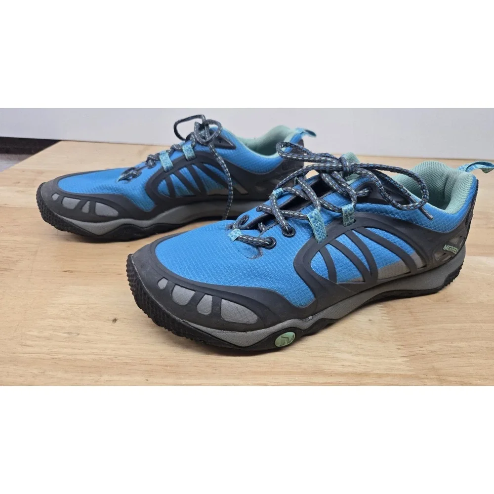 Merrell Women's Proterra Vim Sea Shore Teal/Grey Hiking Shoes Sz 8.5